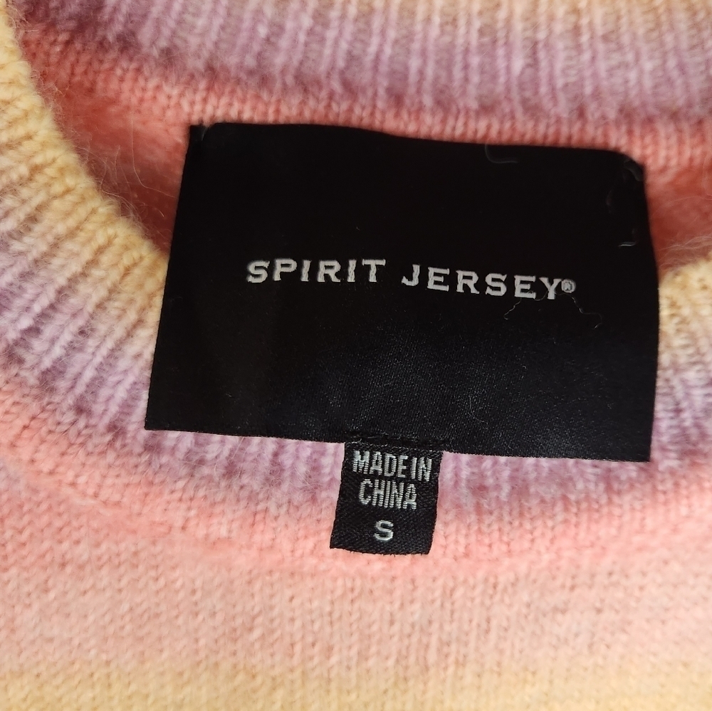 Spirit Jersey NWT Unisex Psychedelic Mushroom Knit Sweater - Picture 11 of 15